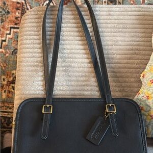 Coach Black Swing Zip Bag